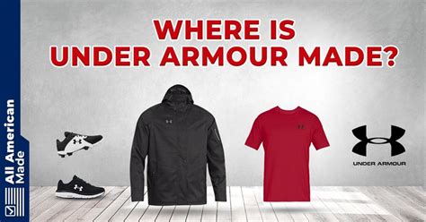 where are under armour products made